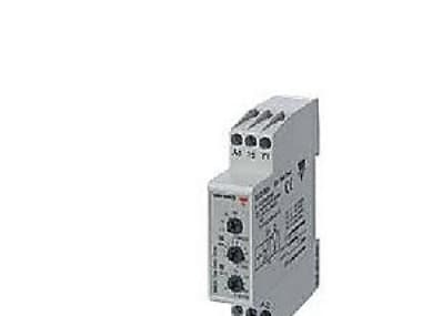 CARLO GAVAZZI Multifunktionstimer, 1CO flytande 5A, 250VAC, spolspänning 24VDC / 24-240VAC, inställningsområde 0,1sek.-100h., DIN