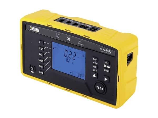 Chauvin Arnoux C.A 6133 Installationstester VDE-Norm 0100
