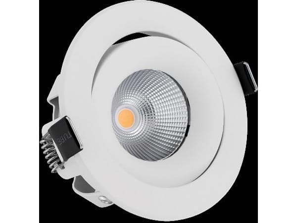 Downlight One 360+ 6,5W, 560lm, 2700K, 36°, dæmpbar, 360° roterbar, CRI90, Hvid