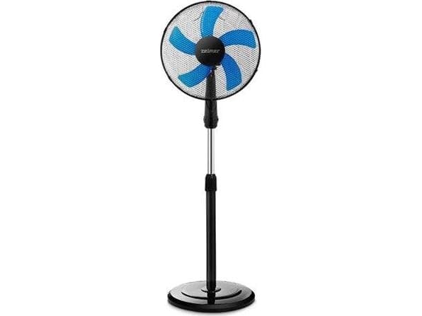 Zelmer ZSF1410, Husholdningsvifte, Sort, Blå, Gulv, 40 cm, Knapper, AC