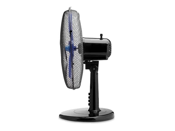 Zelmer ZTF0400, Husholdningsvifte, Sort, Blå, Bord, Vindu, 40 cm, Knapper, AC