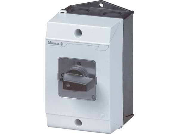 EATON Kuorman katkaisukytkin, koteloitu, 4-napainen, 13 A AC-23, 7,5 kW, IP65