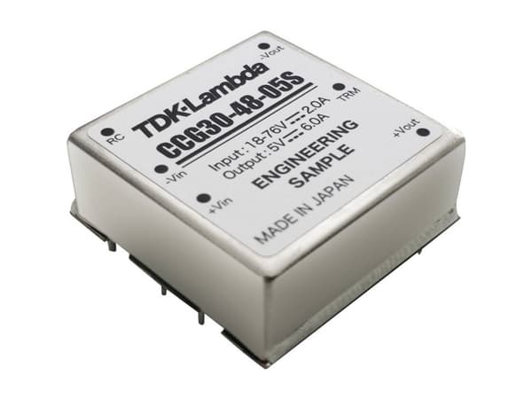 TDK-Lambda CCG-30-48-15D DC/DC-omvandlare, PCB 30 V 1 A 30 W Antal utgångar: 1 x