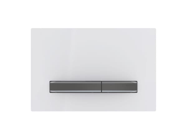 Geberit 115.671.11.2, Huuhtelulevy, Musta, Valkoinen, Kromi, Geberit, 246 mm, 13 mm, 164 mm