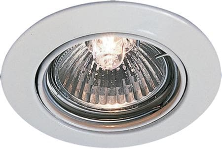 ZAMAX downlight 35W, Ø83 mm, hvid, fatning GU10, kipbar - STANDARD