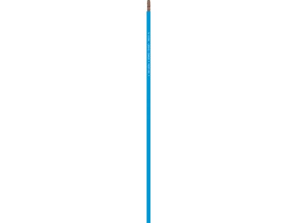 NKT Monteringsledning, PVC1X1mm² H05V-K mørkblå 300/500Vspole, kabeldiameter 2,8 mm - (100 meter)