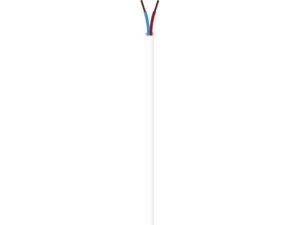 NKT Supply, lämmönkestävä2X0,75mm² PKL90 kirkas 300/300V kela, kaapelin halkaisija 6,3mm - (100 metriä)