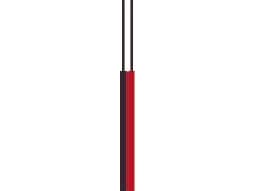 NKT Autoledning, tvillingledning 2x1,5mm² PVTAU rød/sort spole, kabeldiameter 3x6mm - (100 meter)