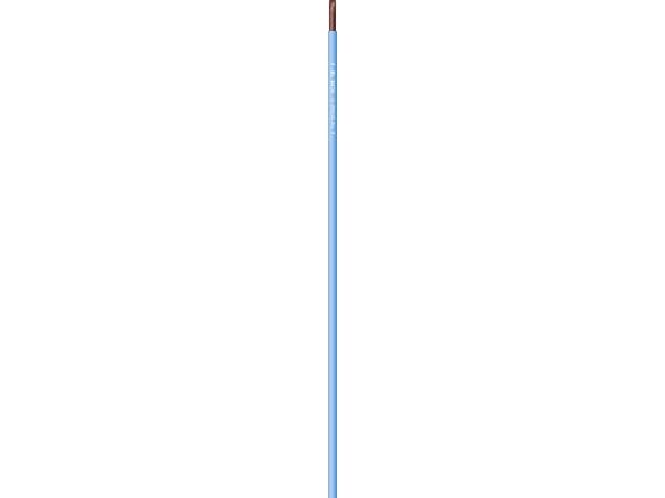 NKT Installationsledning, halogenfri1x10mm² NOVL sort 450/750Vring, kabeldiameter 6,7mm - (50 meter)
