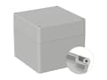 Pikkukuva 2 / 2: TRU COMPONENTS TC-9065656 Teollisuuskotelo 122 x 120 x 105 ABS Harmaanvalkoinen (RAL 7035) 1 kpl