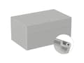 Pikkukuva 5 / 5: TRU COMPONENTS TC-9065692 Universalkabinetti 250 x 160 x 119 ABS Gråhvid (RAL 7035) 1 stk