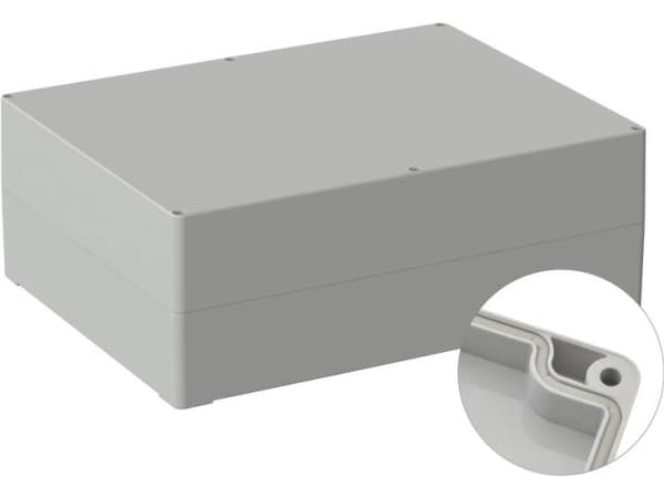 TRU COMPONENTS TC-9065728 Universalkabinetti 300 x 230 x 110 ABS Gråhvid (RAL 7035) 1 stk