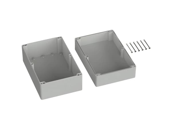 TRU COMPONENTS TC-9065728 Universalkabinetti 300 x 230 x 110 ABS Gråhvid (RAL 7035) 1 stk