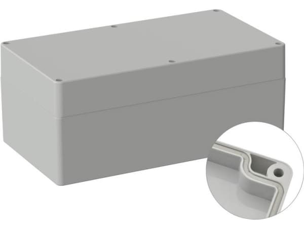 TRU COMPONENTS TC-9065732 Universalkabinetti 360 x 200 x 149,5 ABS Gråhvid (RAL 7035) 1 stk