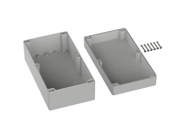 TRU COMPONENTS TC-9065732 Universalkabinetti 360 x 200 x 149,5 ABS Gråhvid (RAL 7035) 1 stk