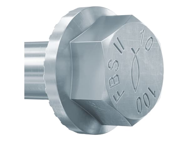 Fischer 536861, Ruuvi, Betoni, Hex, Ruostumaton teräs, 90 mm, 50 kpl