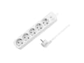 Pikkukuva 4 / 5: LogiLink LPS246, 1,5 m, 5 AC-pistorasia(a), Sisätila, Tyyppi F, Type F (CEE 7/4), IP20