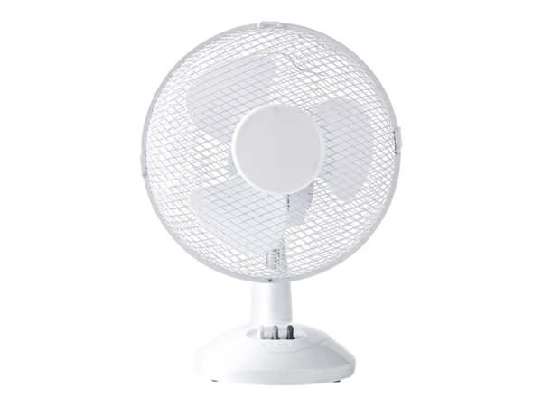 Nedis - Kjølevifte - bordtopp - 23 cm - CEE 7/16 - hvit