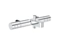 Miniatyrbild 4 av 4: GROHE Grohtherm 800 Cosmopolitan, Krom, Vägg, Vridbara ventiler, Dubbel, 1/2, 43 °C