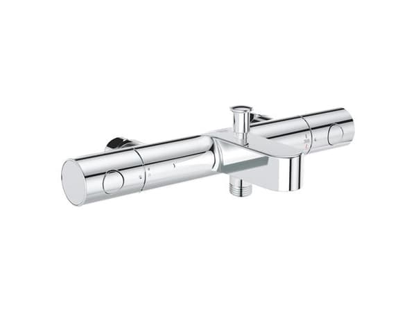 GROHE Grohtherm 800 Cosmopolitan, Krom, Vägg, Vridbara ventiler, Dubbel, 1/2, 43 °C