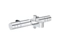 Miniatyrbild 1 av 4: GROHE Grohtherm 800 Cosmopolitan, Krom, Vägg, Vridbara ventiler, Dubbel, 1/2, 43 °C