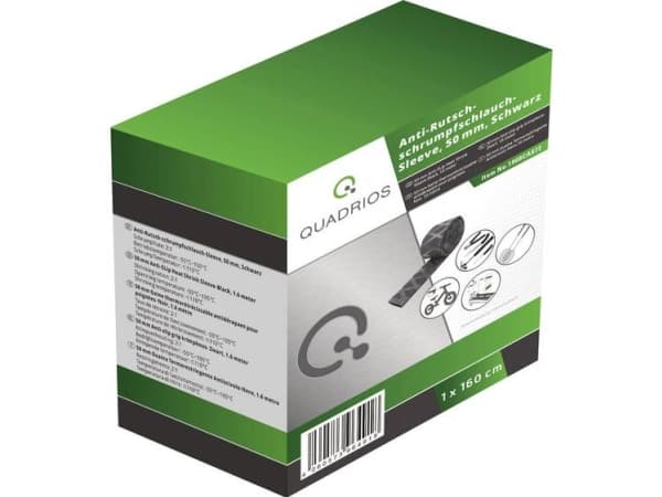 Heat Shrink Tubing Glueless Quadrios 19008ca073 Black 50 Mm Rate Of