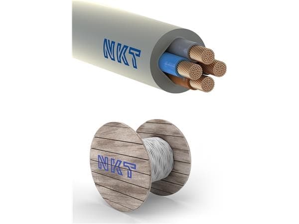 Installationskabel 4x10 NOIKLX90 ljusgrå T250 - (250 meter)