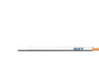 NKT Installationskabel, halogenfri1x1,5 mm² vit 450/750V kassett, kabeldiameter 3,2 mm - (100 meter)