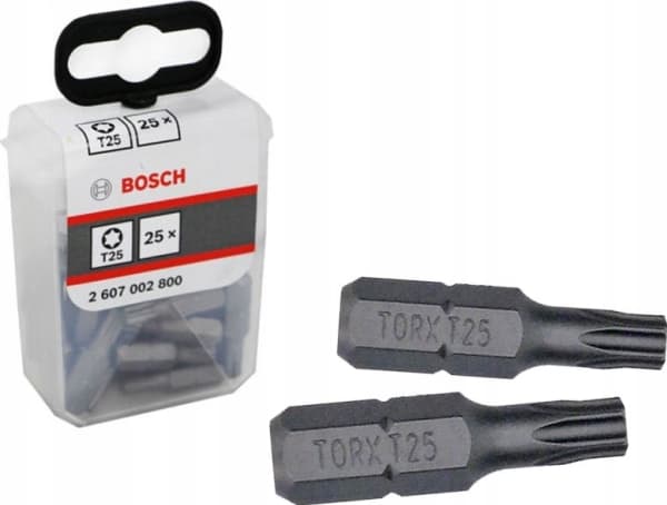 Bosch-tarvikkeet Ruuvimeisselit 2607002800 Kuusiokoloinen ruuvimeisseli T 25 1/4