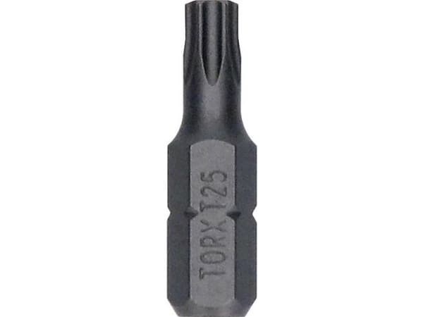 Bosch-tarvikkeet Ruuvimeisselit 2607002800 Kuusiokoloinen ruuvimeisseli T 25 1/4