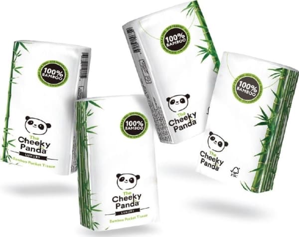 Cheeky Panda Cheeky Panda, taskupyyhkeet, pakkaus 8 kpl.