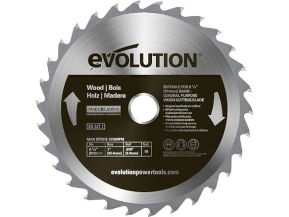 Evolution WIDIA träkapsåg 210mm t=30