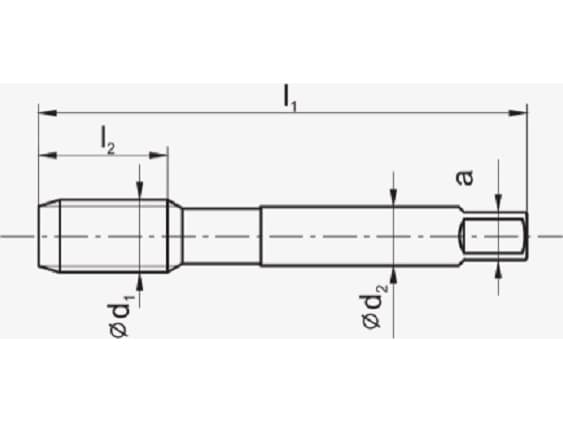 Fanar TINER G 3/8" NGRA/2-P DIN-5157 (-X) HSSE-PM TICN HRC40 - A4-225D51-3129