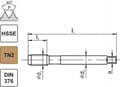 Miniatyrbilde 1 av 5: Fanar THREAD M10 DIN-376B (6H) HSSE TN 800X