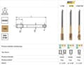 Miniatyrbilde 2 av 3: Fanar THREAD G 1/2" DIN-5156B HSSE TIN 800X