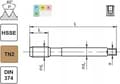 Pikkukuva 1 / 2: FANAR TAP M12x1 DIN-374C R40 (6H) HSSE TIN 800X