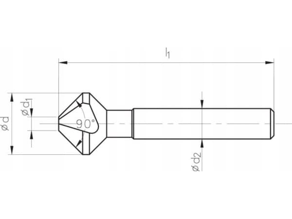 Fanar POGLEBIACZ DIN 335-C 20,5 HSSE