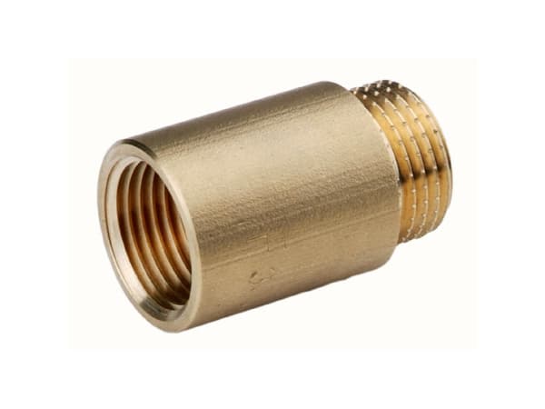 Ferromässingförlängning 3/4" 15mm gul (P115Z)