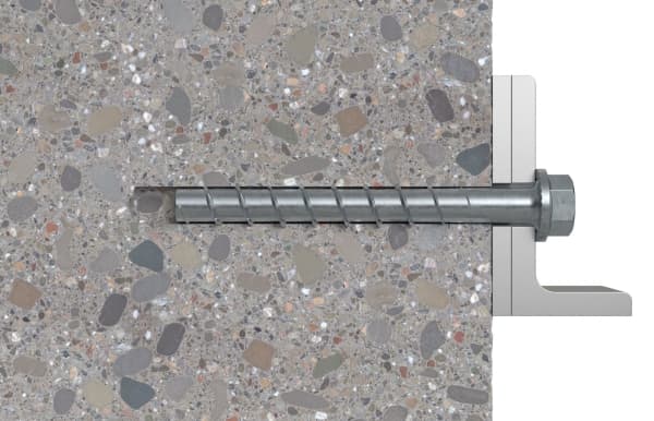 Fischer 536875, Skrue, Beton, Generel nytteværdi, ETA-15/0352, 95 mm, Kasse