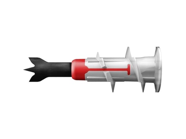 Fischer 545675, Veggplugg, Gipsplater, 44 mm, 4 mm, 5 mm, 50 stykker