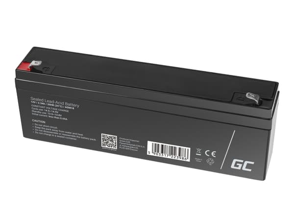 Green Cell - UPS-batteri - 1 x batteri - Sealed Lead Acid (SLA) - 2.3 Ah - svart