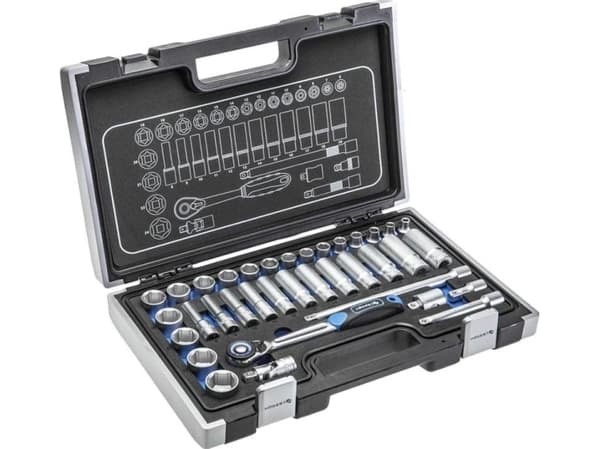 HOGERT TECHNIK Verktøysett, 36 stk. Hogert HT1R465