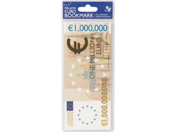 IF Million Euro kirjanmerkki