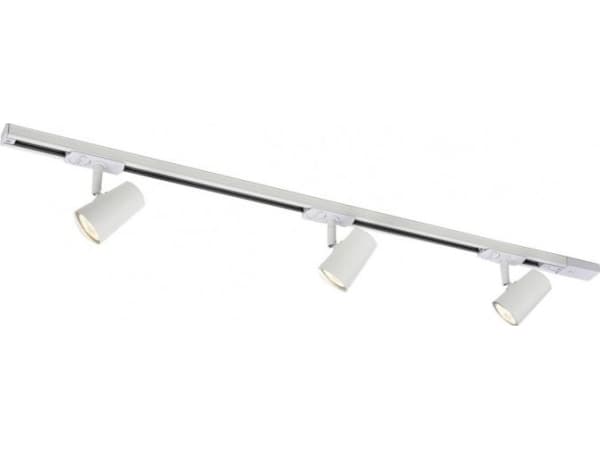 Italux strip taklampe Italux Astley 914003 tak veggarmatur spot 3x35W GU10 hvit