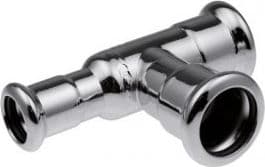 KAN-therm tee RED 22x22x15 Steel Press (1509260016)