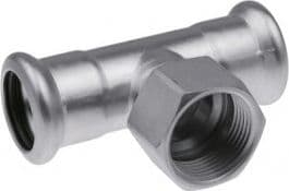 KAN-therm trójnik z GW 54x3/4"x54mm Inox Press (1609257044)