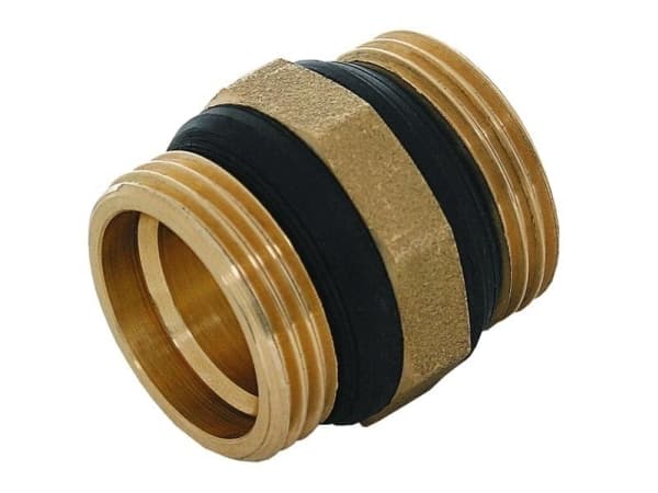 KAN-therm erikoisnippa 1" tiivisteillä messinki R543 R543
