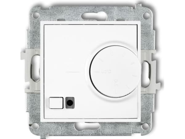 MINI Elektronisk temperaturregulator med luftgivare vit MRT-2
