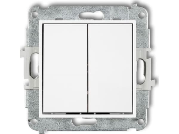 Karlik Mini lysestake hvit (MWP-2)