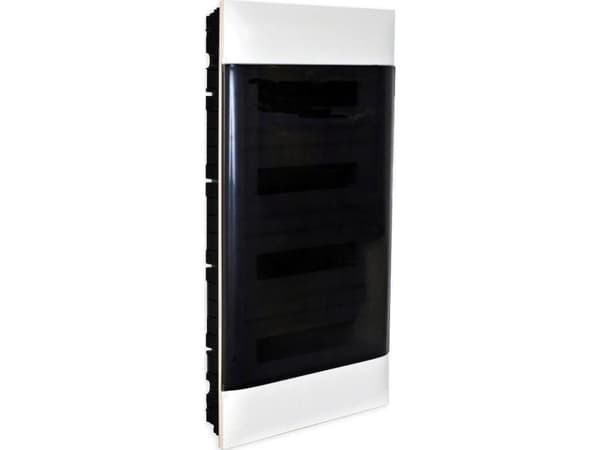 Legrand PRACTIBOX S 4x18 uppoasennettava modulaarinen jakelurasia läpinäkyvä ovi 137379